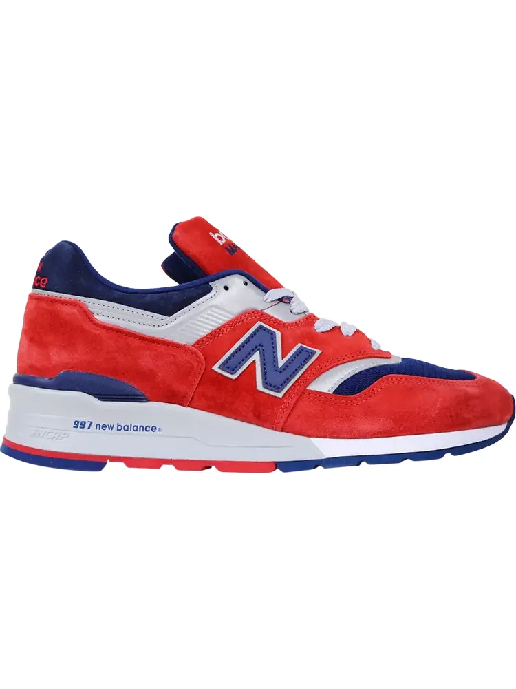 Кроссовки New Balance 997 Connoisseur 'Ski' — изображение 1 из 1, красный