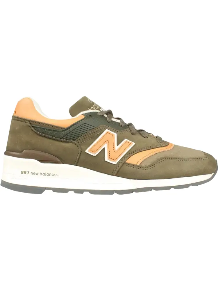 Кроссовки New Balance 997 Made In USA 'Distinct' — изображение 1 из 1, зеленый