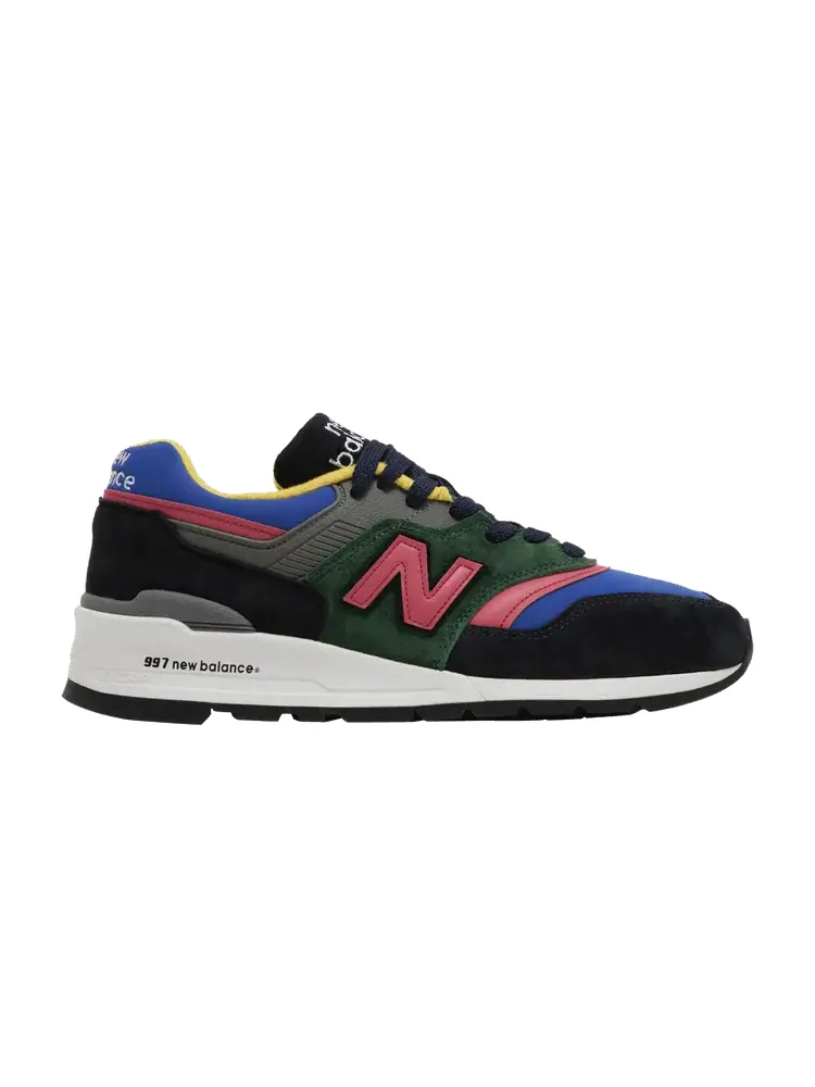 Кроссовки New Balance 997 Made in USA 'Black Multi' — изображение 1 из 9, черный/мульти