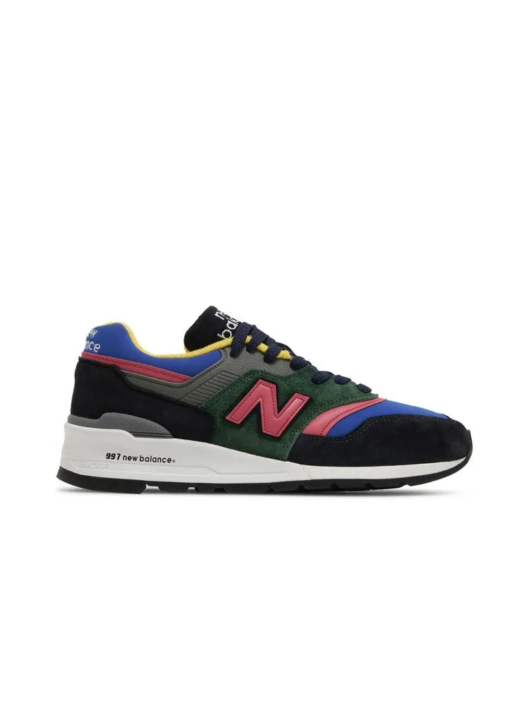 Кроссовки New Balance 997 Made in USA 'Black Multi' — изображение 2 из 9, черный/мульти