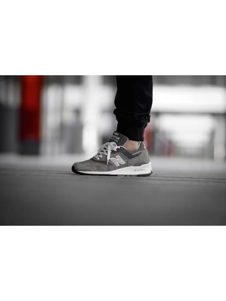 Кроссовки New Balance 997 OG 'Grey White' — изображение 4 из 5, серый