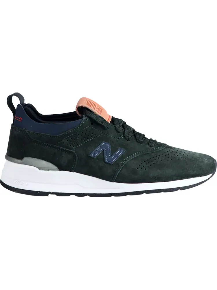 Кроссовки New Balance 997 'Dark Green' — изображение 1 из 1, зеленый