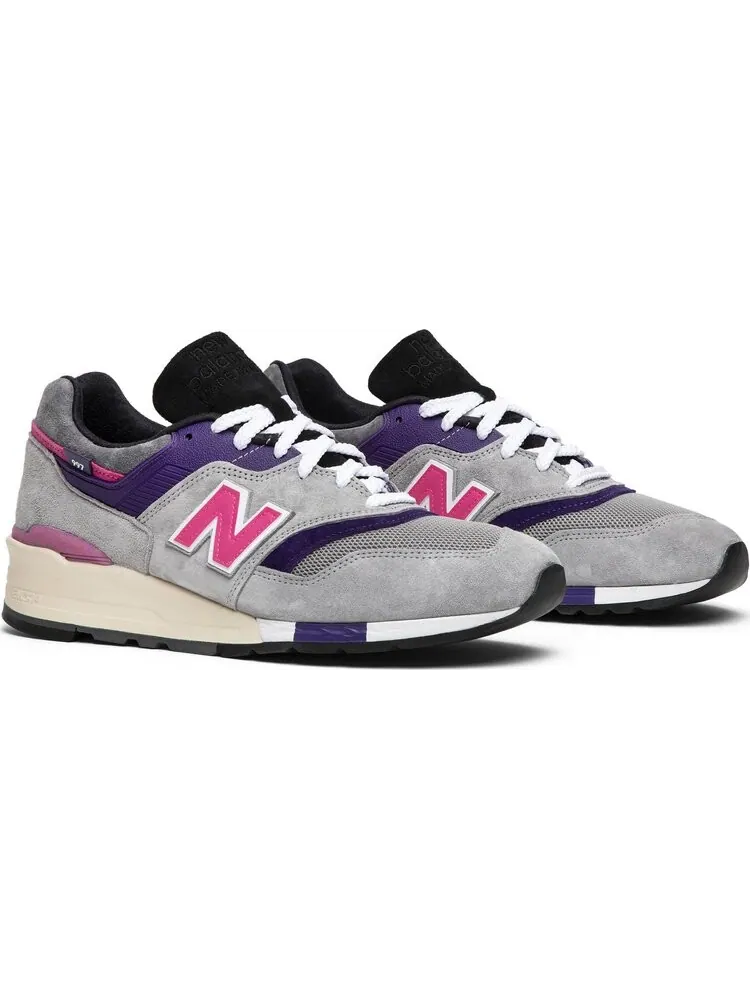Кроссовки New Balance Kith x United Arrows & Sons x 997 'Grey Pink' — изображение 8 из 8, серый