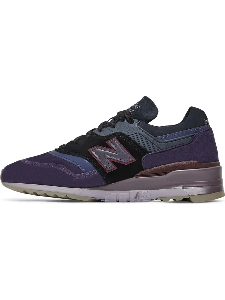 Кроссовки New Balance 997 Made in USA 'Barf' — изображение 3 из 8, фиолетовый