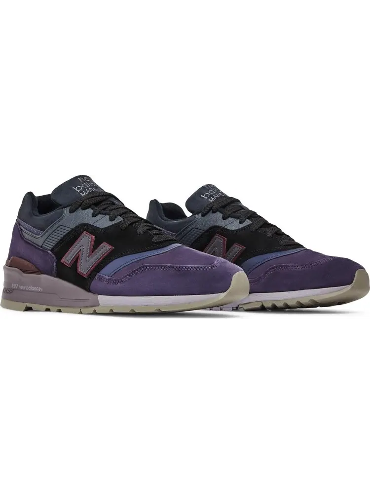 Кроссовки New Balance 997 Made in USA 'Barf' — изображение 8 из 8, фиолетовый