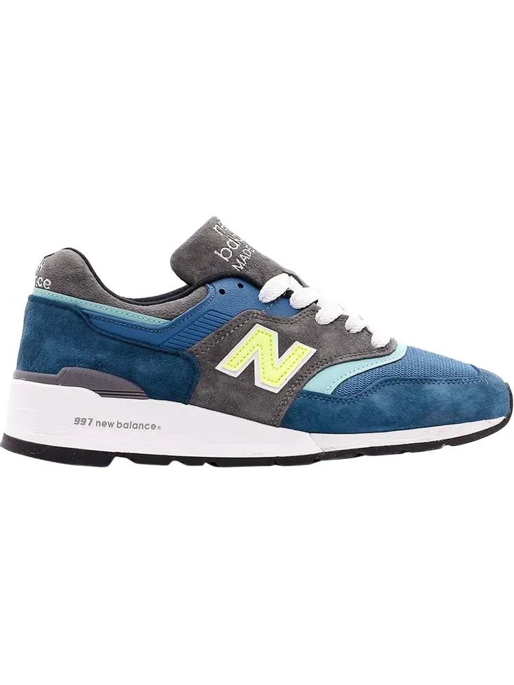 Кроссовки New Balance 997 'Blue Green' — изображение 1 из 1, синий