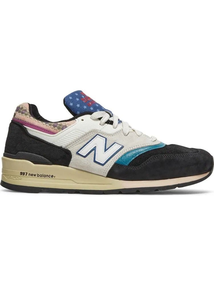 Кроссовки New Balance 997 'Patchwork' — изображение 1 из 8, мульти