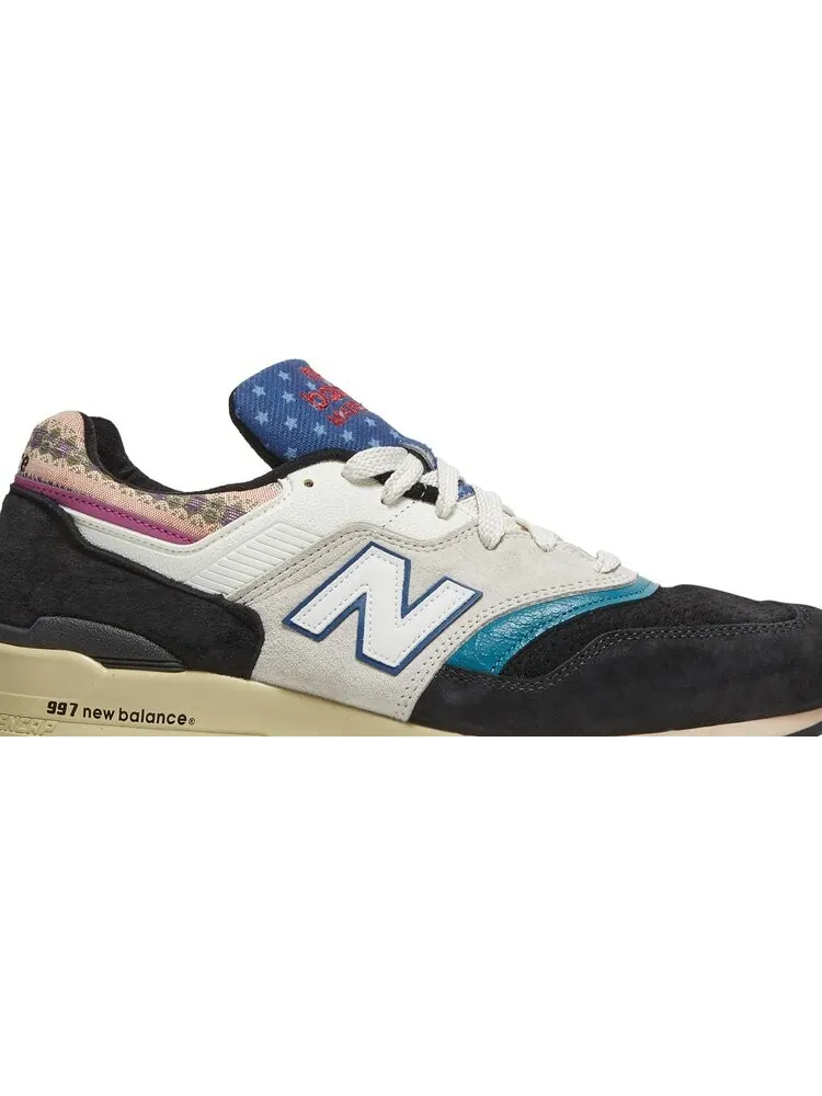 Кроссовки New Balance 997 'Patchwork' — изображение 2 из 8, мульти
