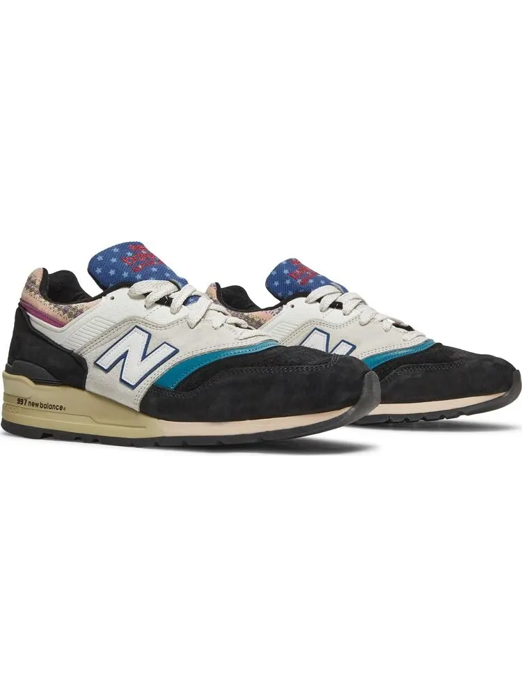 Кроссовки New Balance 997 'Patchwork' — изображение 8 из 8, мульти