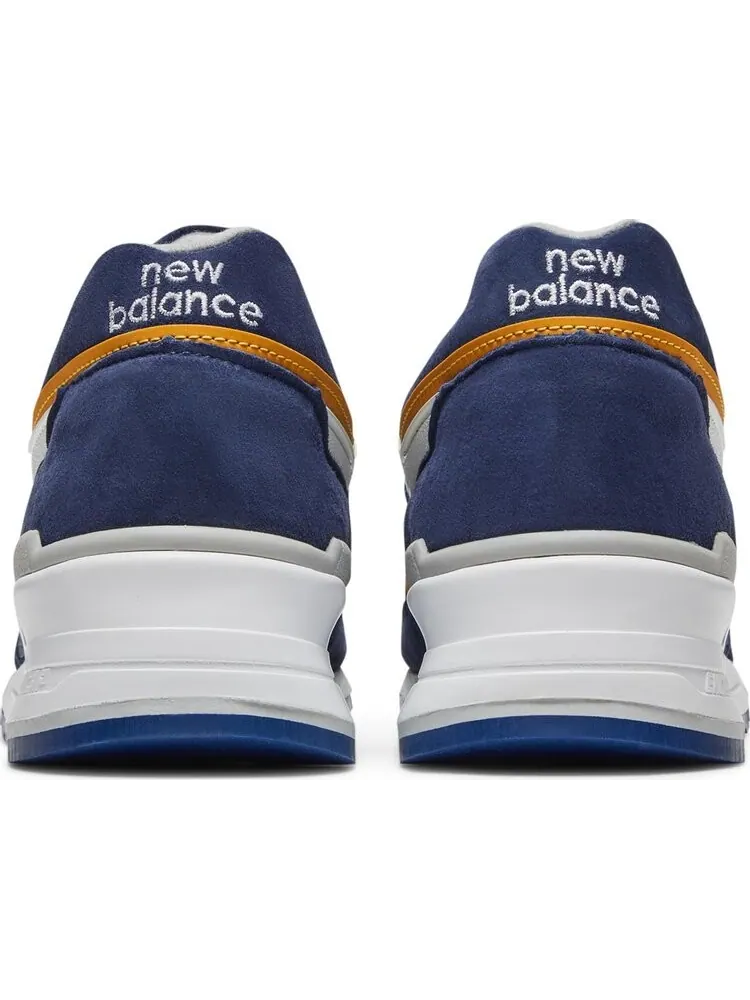 Кроссовки New Balance 997 Made in USA 'Navy Mustard' — изображение 6 из 8, синий