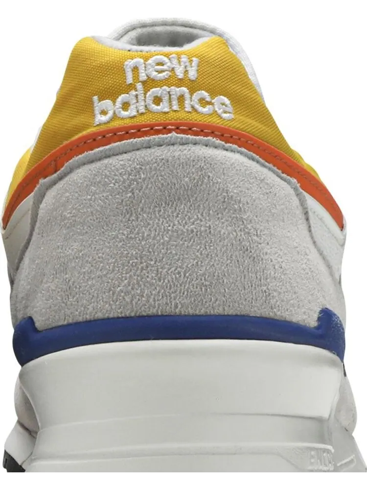 Кроссовки New Balance 997 Made In USA 'Grey Orange' — изображение 7 из 8, серый