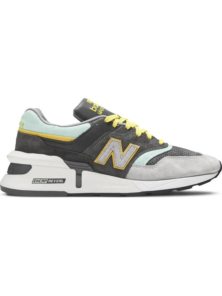 Кроссовки New Balance DTLR x 997 Sport Made In USA 'Medusa' — изображение 1 из 8, зеленый