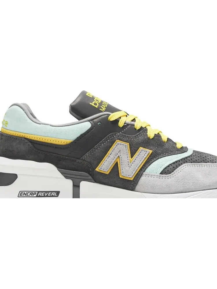 Кроссовки New Balance DTLR x 997 Sport Made In USA 'Medusa' — изображение 2 из 8, зеленый