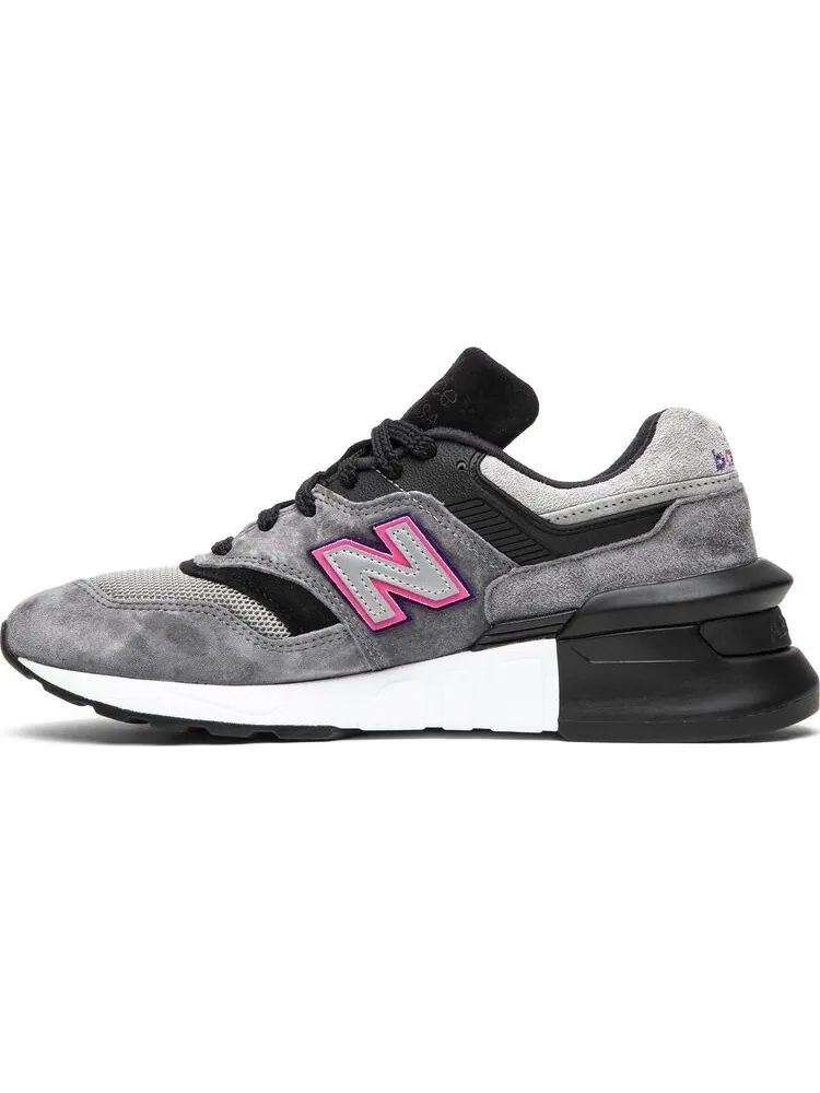 Кроссовки New Balance Kith x United Arrows & Sons x 997S Fusion 'Grey Black Pink' — изображение 3 из 8, серый