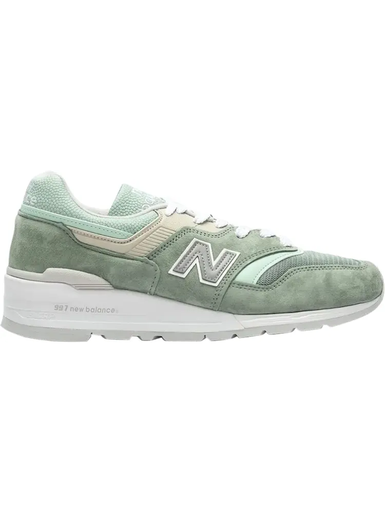 Кроссовки New Balance 997 'Light Green' — изображение 1 из 1, зеленый