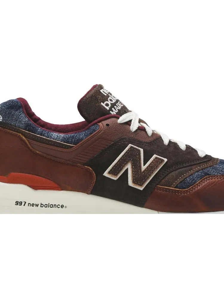 Кроссовки New Balance 997 'Elevated Basics' — изображение 2 из 8, коричневый