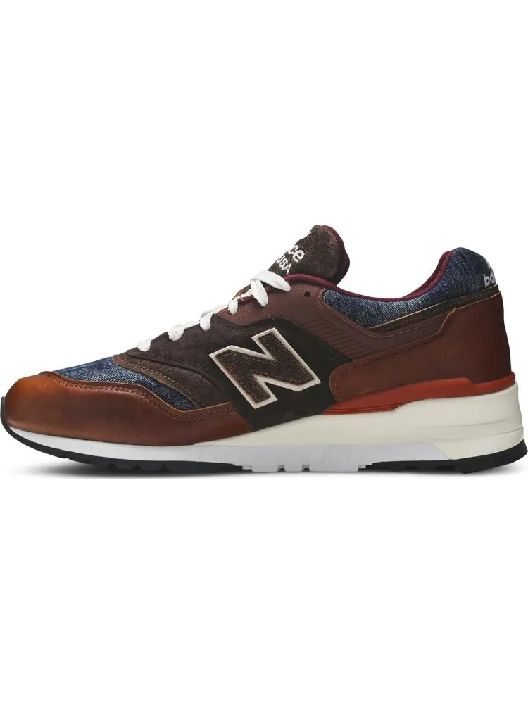 Кроссовки New Balance 997 'Elevated Basics' — изображение 3 из 8, коричневый