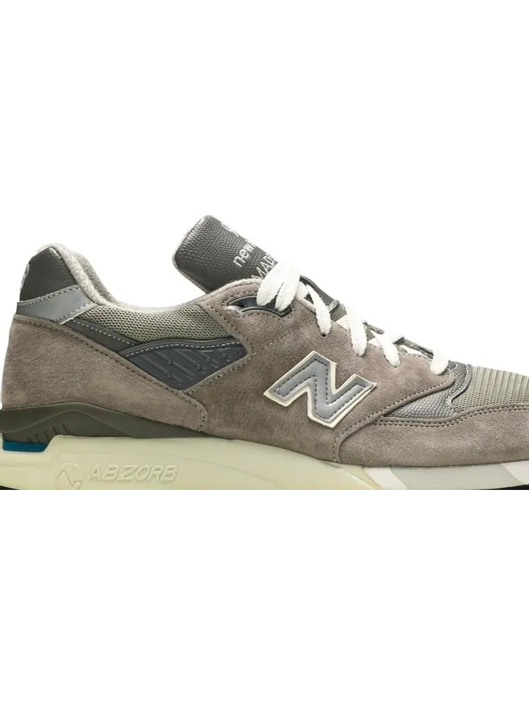 Кроссовки New Balance 998 Made in USA — изображение 2 из 8, серый/коричневый