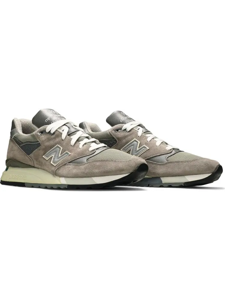 Кроссовки New Balance 998 Made in USA — изображение 8 из 8, серый/коричневый