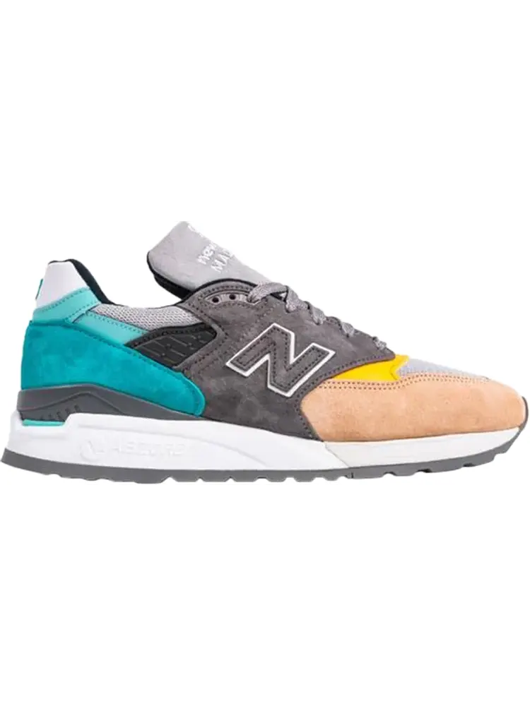 Кроссовки New Balance 998 Made In USA 'Sand Teal' — изображение 1 из 1, серый