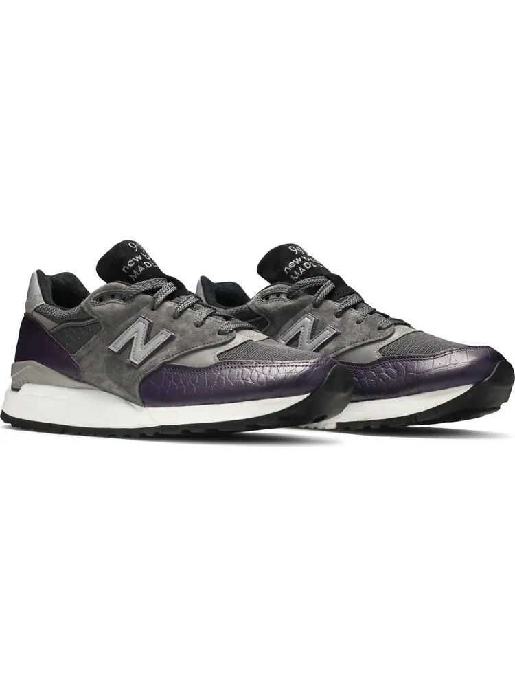 Кроссовки New Balance 998 Made in the USA 'Purple Croc' — изображение 8 из 8, фиолетовый