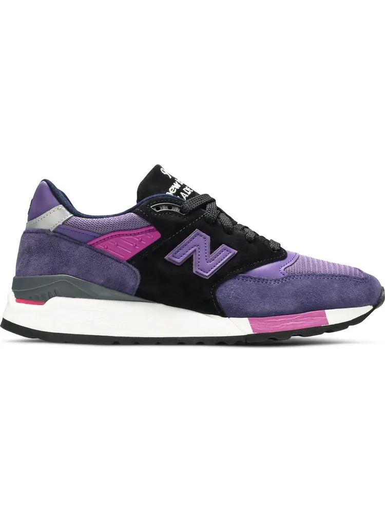 Кроссовки New Balance 998 Made in USA 'Purple Grey' — изображение 1 из 8, фиолетовый