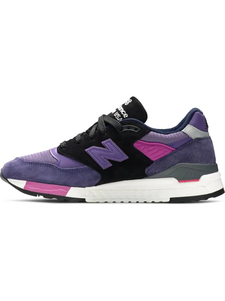 Кроссовки New Balance 998 Made in USA 'Purple Grey' — изображение 3 из 8, фиолетовый