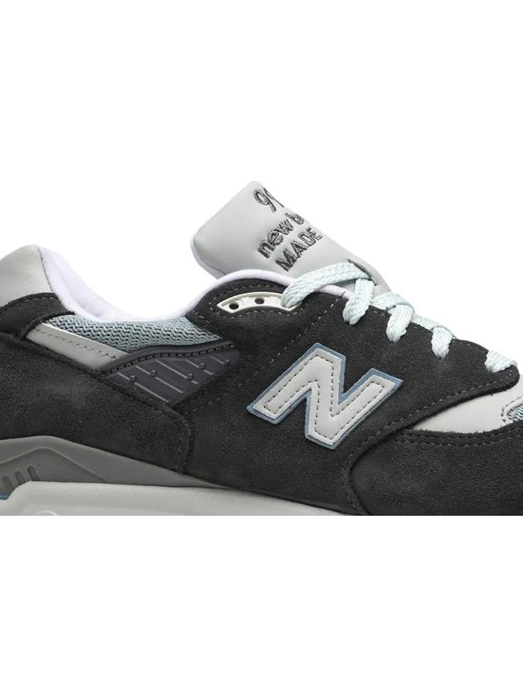 Кроссовки New Balance Kith x 998 Made in USA 'Steel Blue' — изображение 2 из 8, серый