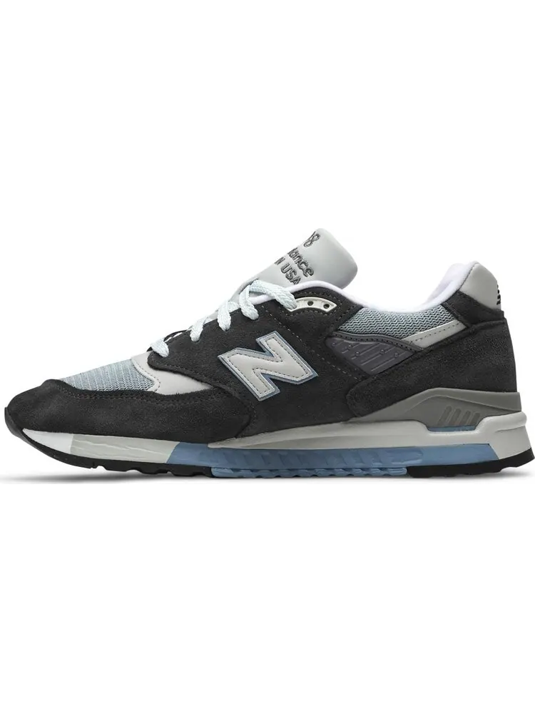 Кроссовки New Balance Kith x 998 Made in USA 'Steel Blue' — изображение 3 из 8, серый