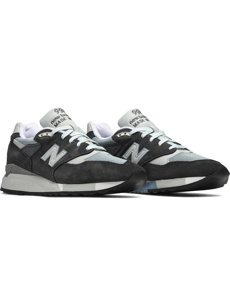 Кроссовки New Balance Kith x 998 Made in USA 'Steel Blue' — изображение 8 из 8, серый