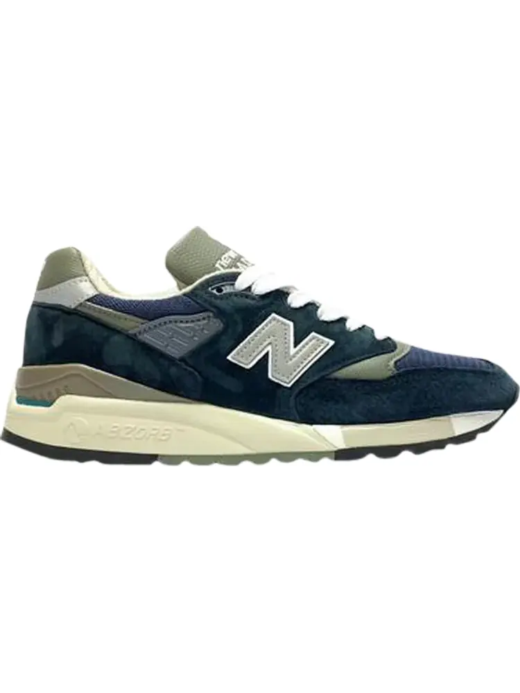 Кроссовки New Balance 998 Classic Made in USA 'Navy Grey' — изображение 1 из 1, синий
