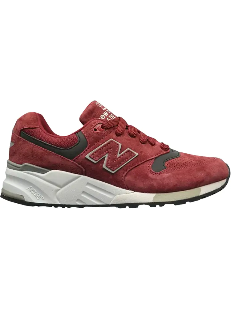 Кроссовки New Balance 999 Made in USA 'Burgundy Grey' — изображение 1 из 1, красный