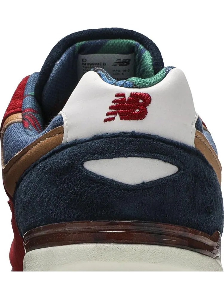 Кроссовки New Balance 999 'Made In USA' — изображение 7 из 8, красный