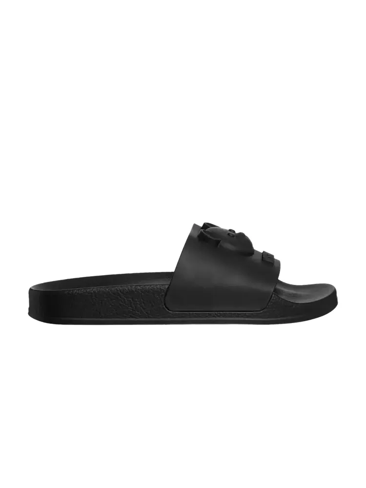 Кроссовки Moschino Wmns Pool Slides Black — изображение 1 из 1, черный