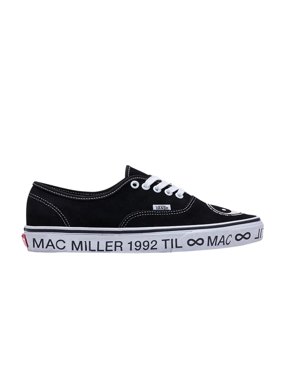 Ботинки Mac Miller x Authentic Vans — изображение 1 из 1, черный/белый