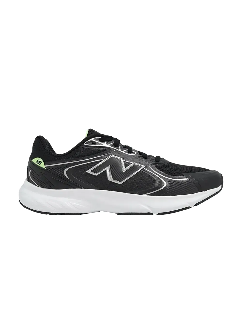Кроссовки New Balance Fresh Foam Amaste 2E Wide — изображение 1 из 1, черный/серебристый
