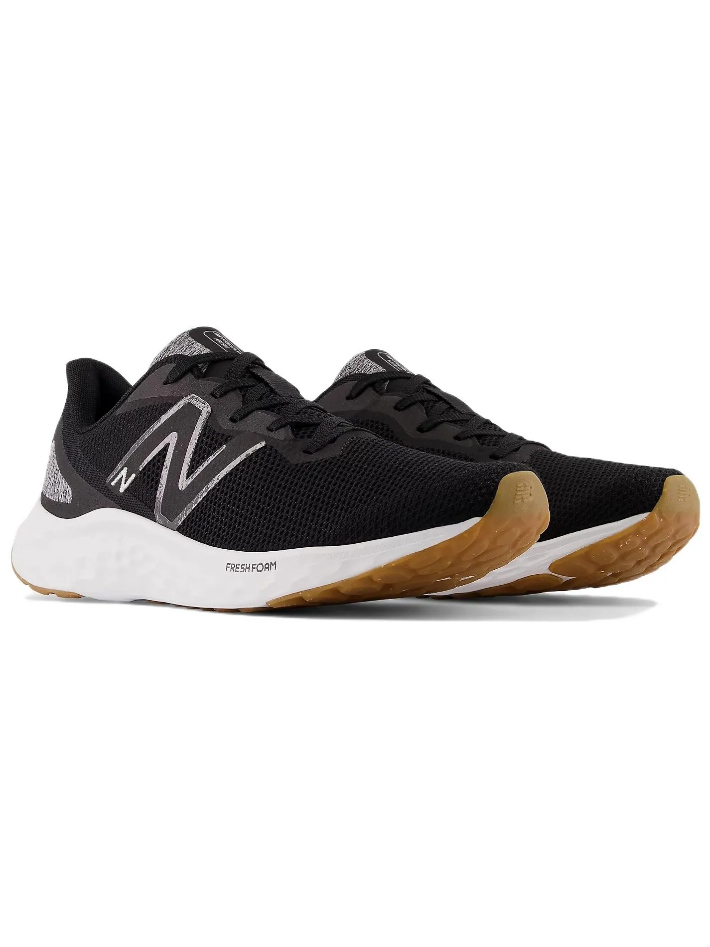 Кроссовки New Balance Fresh Foam Arishi v4 'Black Silver Gum' — изображение 3 из 5, черный