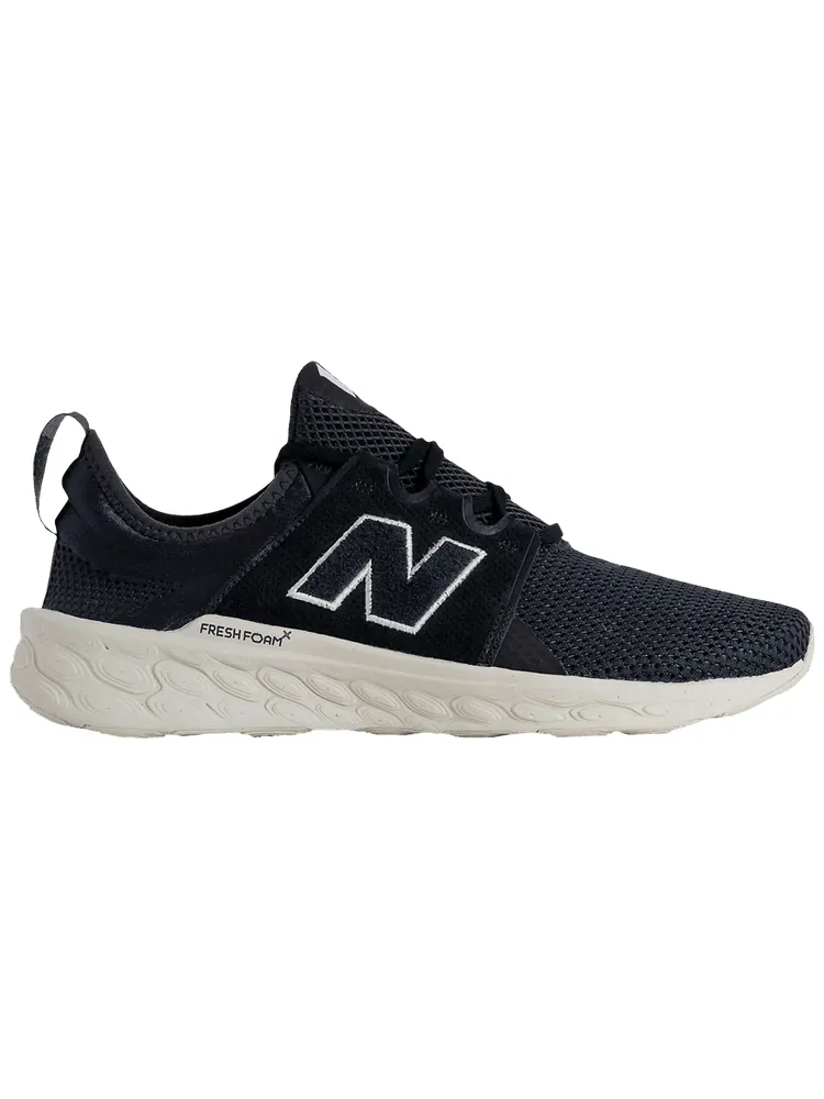 Кроссовки New Balance Klutch Athletics x Fresh Foam X Cruz v3 'Black White Timberwolf' — изображение 1 из 1, черный