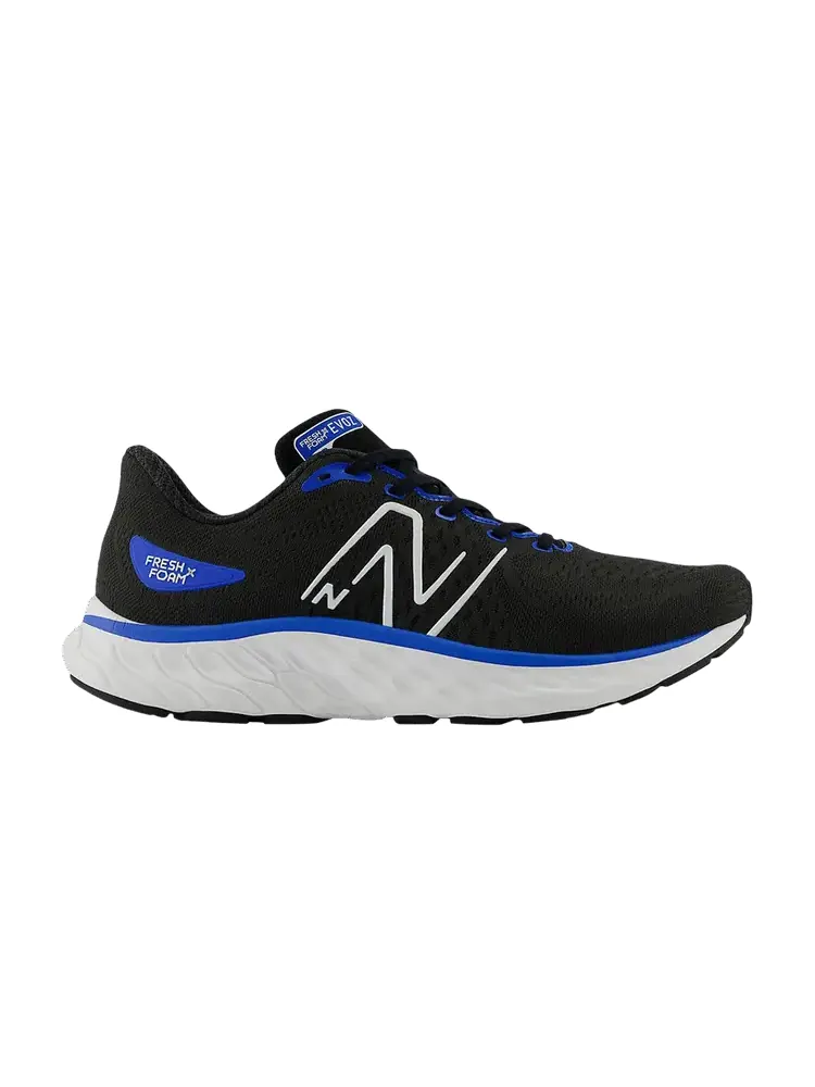 Кроссовки New Balance Fresh Foam X EVOZ v3 — изображение 1 из 1, черный синий