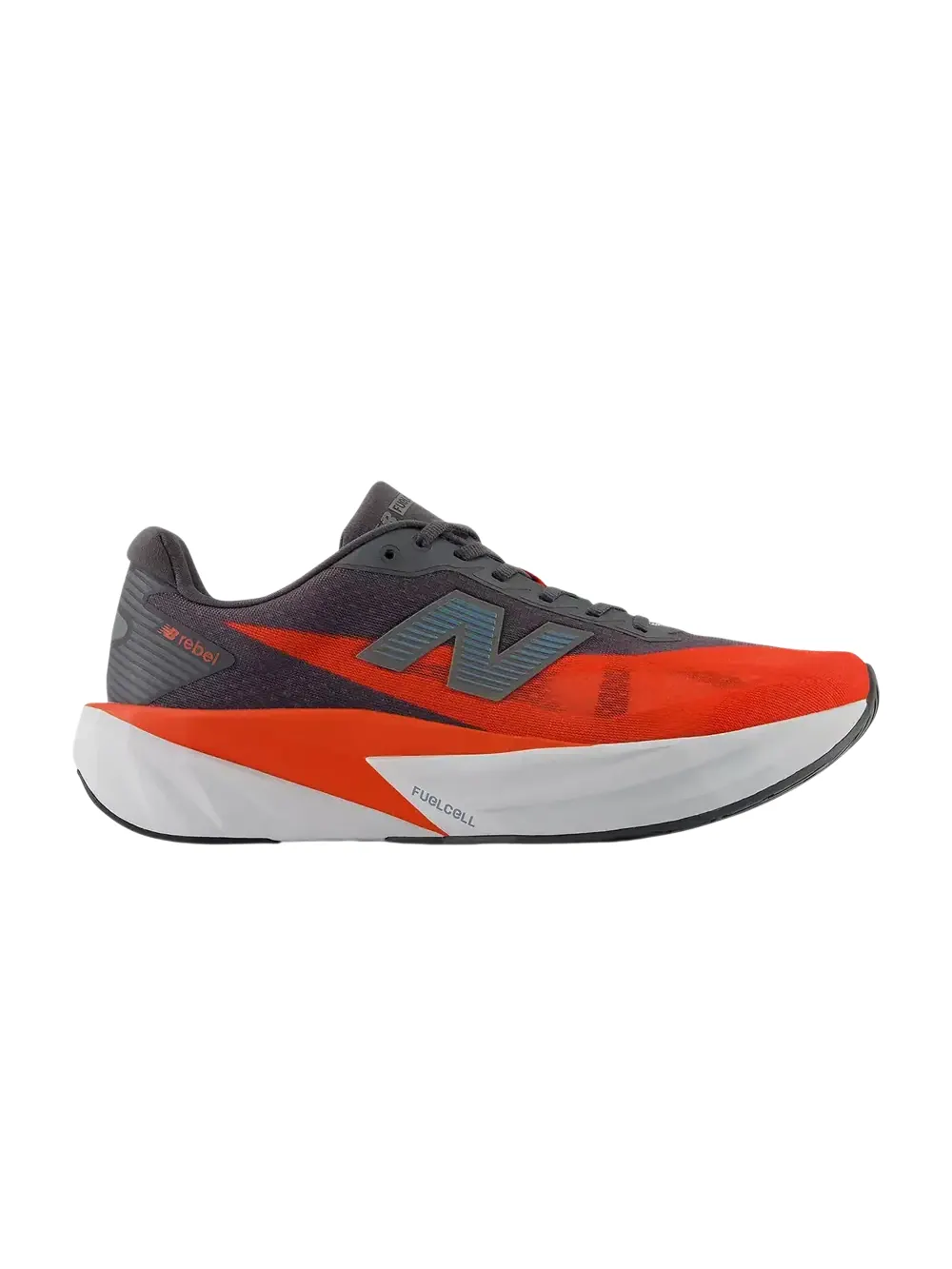 Кроссовки New Balance Fuelcell Rebel V5 — изображение 1 из 1, серебристый