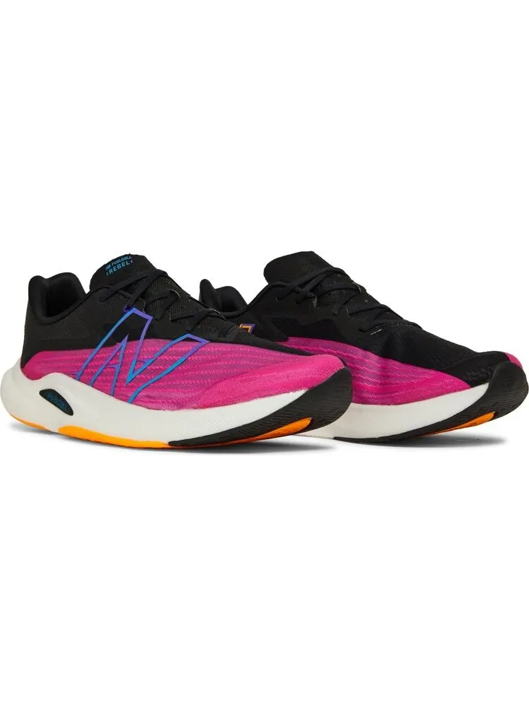 Кроссовки New Balance FuelCell Rebel v2 'Pink Glow Black' — изображение 8 из 8, розовый