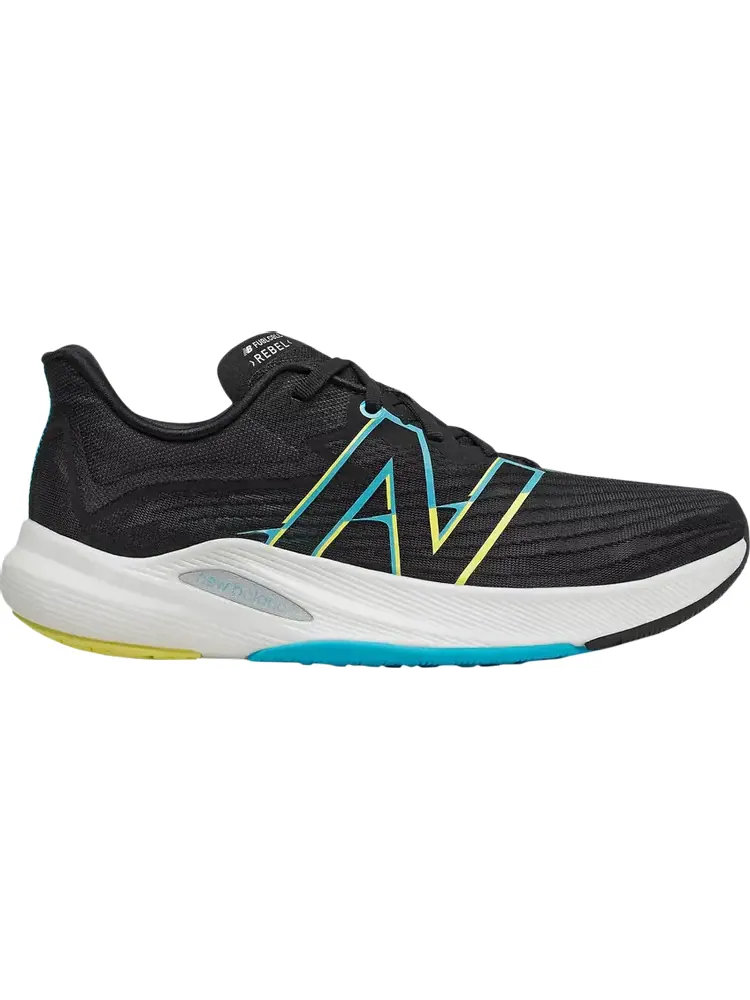 Кроссовки New Balance FuelCell Rebel v2 'Black Virtual Sky' — изображение 1 из 1, черный
