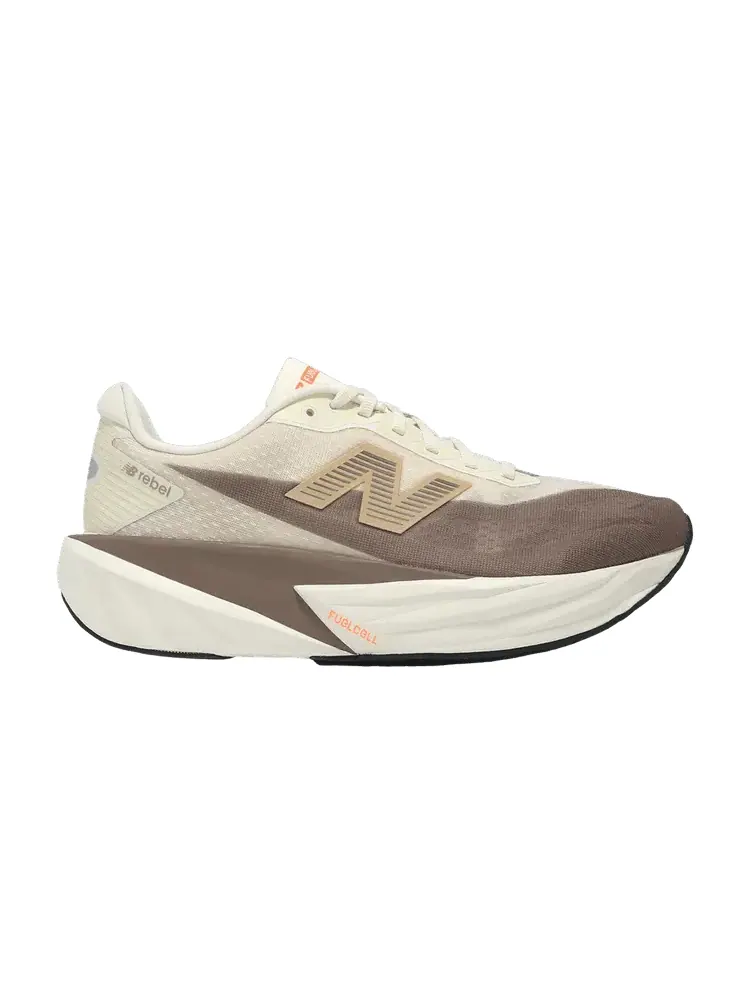Кроссовки New Balance Fuelcell Rebel V5 Wide 'Brown Beige' — изображение 1 из 1, коричневый
