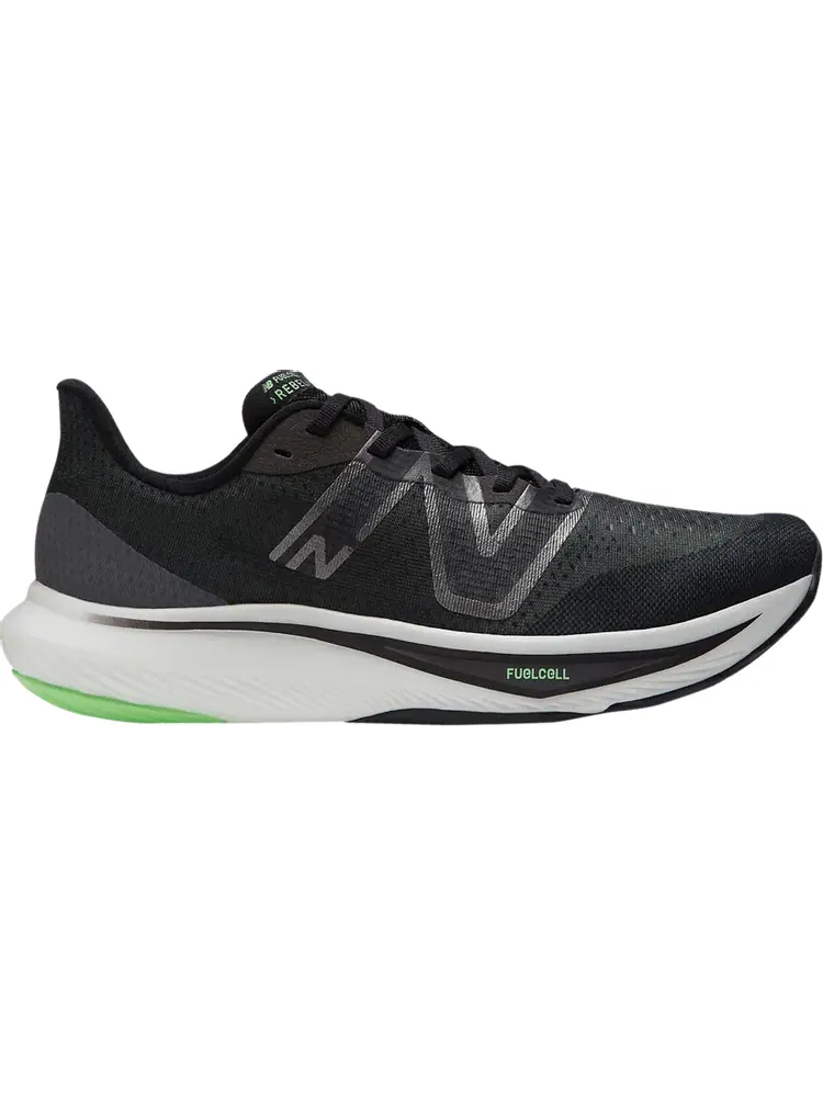 Кроссовки New Balance FuelCell Rebel v3 'Black Vibrant Spring' — изображение 1 из 1, черный