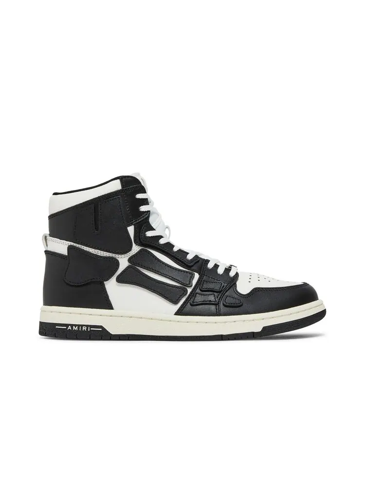 Кроссовки Amiri Skel Top High 'White Black' — изображение 1 из 8, белый черный