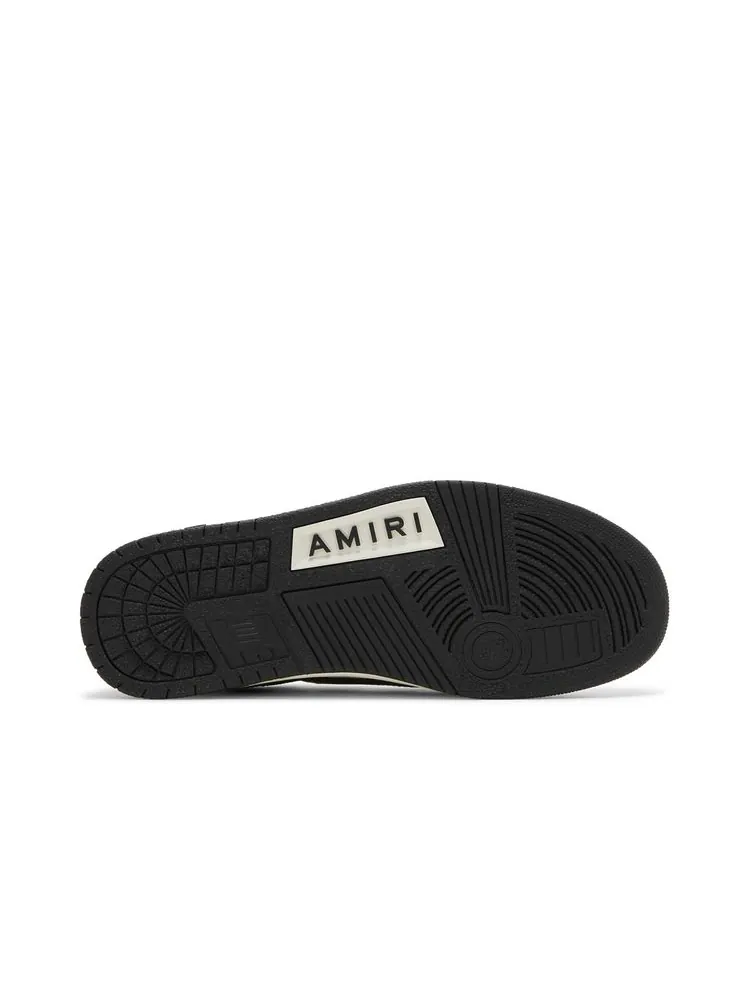 Кроссовки Amiri Skel Top Low 'White Black' — изображение 4 из 8, белый черный
