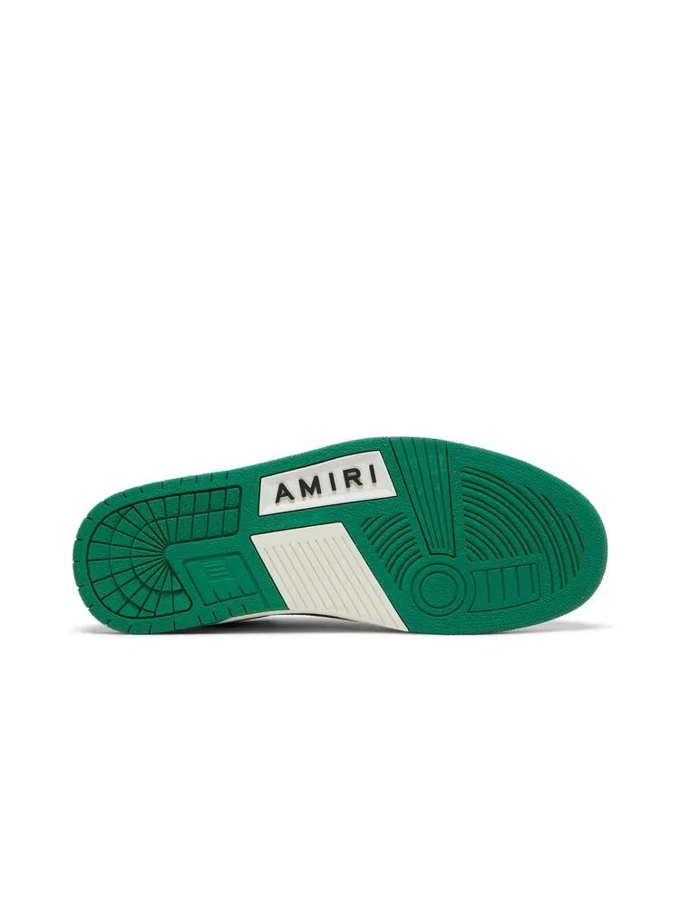 Кроссовки Amiri Skel Top Low 'White Green' — изображение 4 из 8, белый зеленый