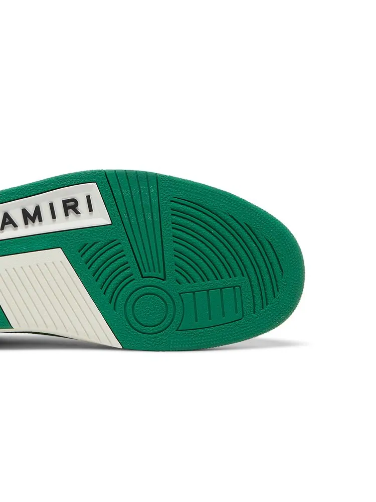 Кроссовки Amiri Skel Top Low 'White Green' — изображение 5 из 8, белый зеленый