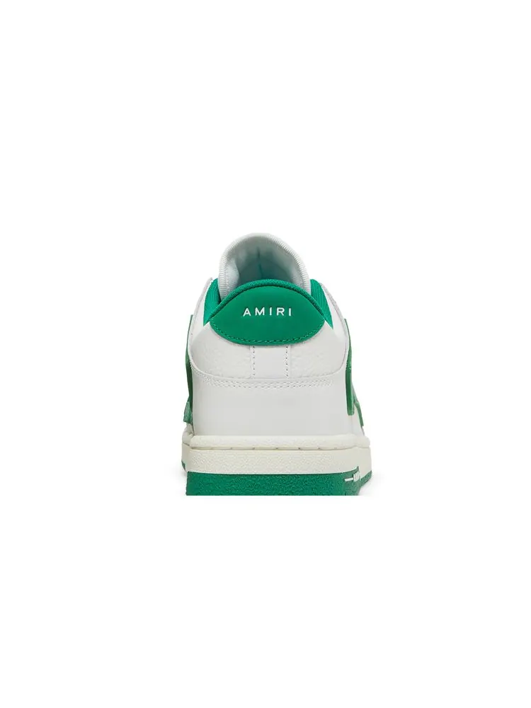 Кроссовки Amiri Skel Top Low 'White Green' — изображение 7 из 8, белый зеленый