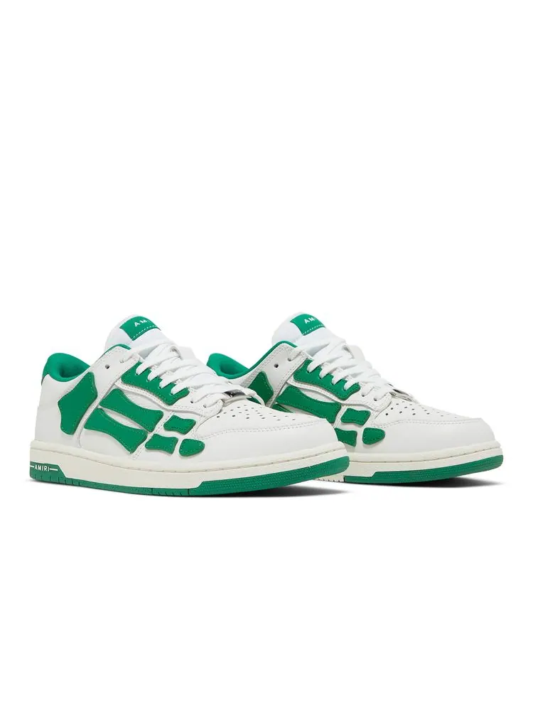 Кроссовки Amiri Skel Top Low 'White Green' — изображение 8 из 8, белый зеленый